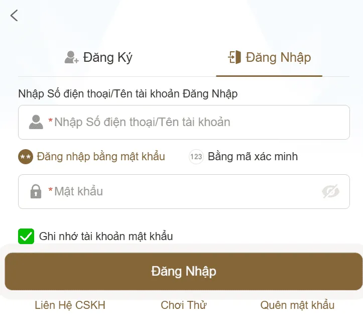 HƯỚNG DẪN ĐĂNG KÝ ĐĂNG NHẬP 197VIP